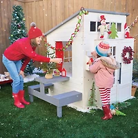 KidKraft Modern Outdoor Playhouse-White