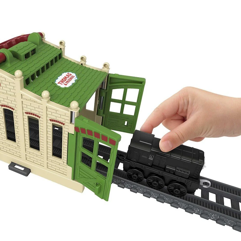 Fisher-Price - Thomas et ses Amis - Hangar Diesel Connexion Express - Édition anglaise