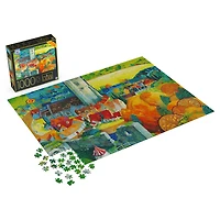 Big Ben, Puzzle de 1 000 pièces, Village de Corfe Castle, Dorset