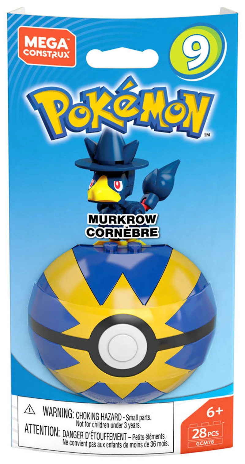 Mega Construx Pokémon Murkrow Figure