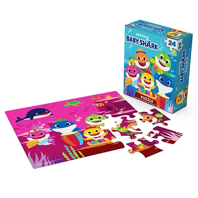 Baby Shark 24-Piece Jigsaw Puzzle