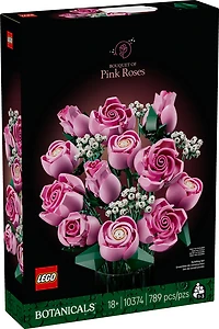 LEGO Botanicals Le Bouquet de Roses Roses, Ensemble de Construction pour Adultes 10374