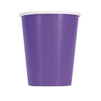Joli violet 9on Gobelets, 8un
