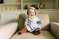 Bavoir Bandana Coton Mousseline Red Rover - Family Farm - Notre exclusivité