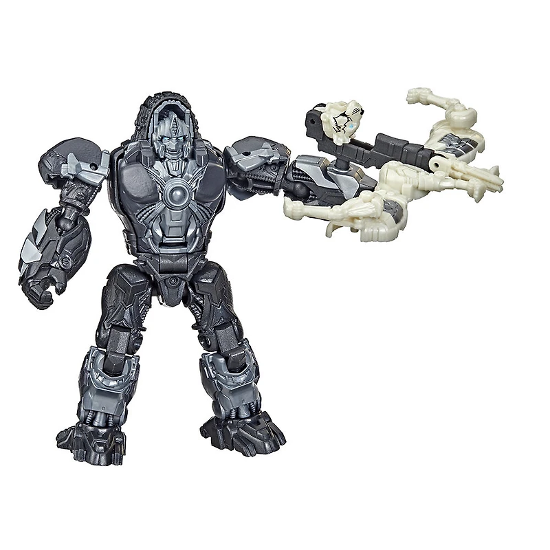 Transformers: Rise of the Beasts, pack de 2 figurines Beast Alliance Beast Weaponizers avec Optimus Primal, échelle 12,5 cm