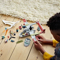 LEGO Jurassic World L'embuscade en avion du Quetzalcoatlus 76947 Ensemble de construction (293 pièces).