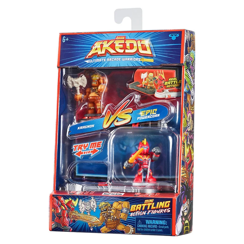 Akedo S2 Contre Pk Kragnox Vs The Powercorn