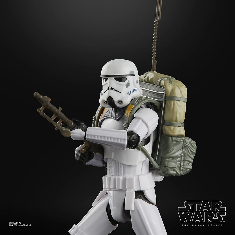 Star Wars The Black Series, Stormtrooper Jedha Patrol, figurine de 15 cm, Rogue One : Une histoire de Star Wars
