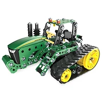 Erector by Meccano, Coffret de construction Tracteur John Deere série 9RT, Jouet éducatif STEM