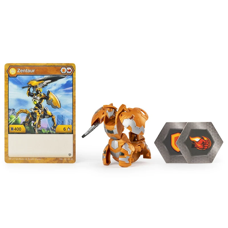 Bakugan, Aurelus Zentaur, Créature transformable à collectionner de 5 cm