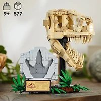 LEGO Jurassic World Dinosaur Fossils: T. rex Skull Toy for Kids 76964