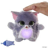 furReal Fuzzalots Kitty Color-Change Interactive Feeding Toy