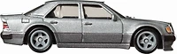 Hot Wheels Mercedes Benz 500e