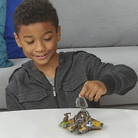 Star Wars Mission Fleet, Anakin Skywalker et chasseur Jedi, classe stellaire, figurine de 6 cm avec véhicule