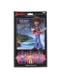 Bob Ross- 6" Scale Action Figure- Toony Figure  Bob Ross with Peapod