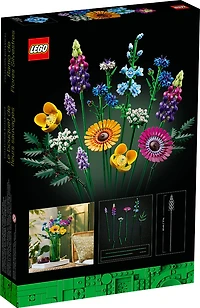 LEGO Icons Wildflower Bouquet 10313 Building Set for Adults; A Wildflower Gift and an Immersive Project for Adults (939 Pieces)