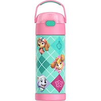 Bouteille avec paille isolée SS Vac de 14 oz - Paw Patrol
