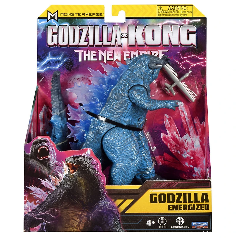 Godzilla x Kong Figurine 6 pouces Godzilla Energized