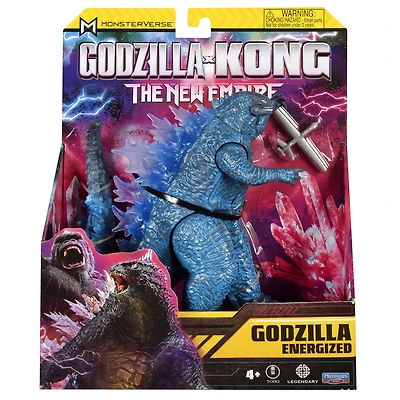 Godzilla x Kong Figurine 6 pouces Godzilla Energized