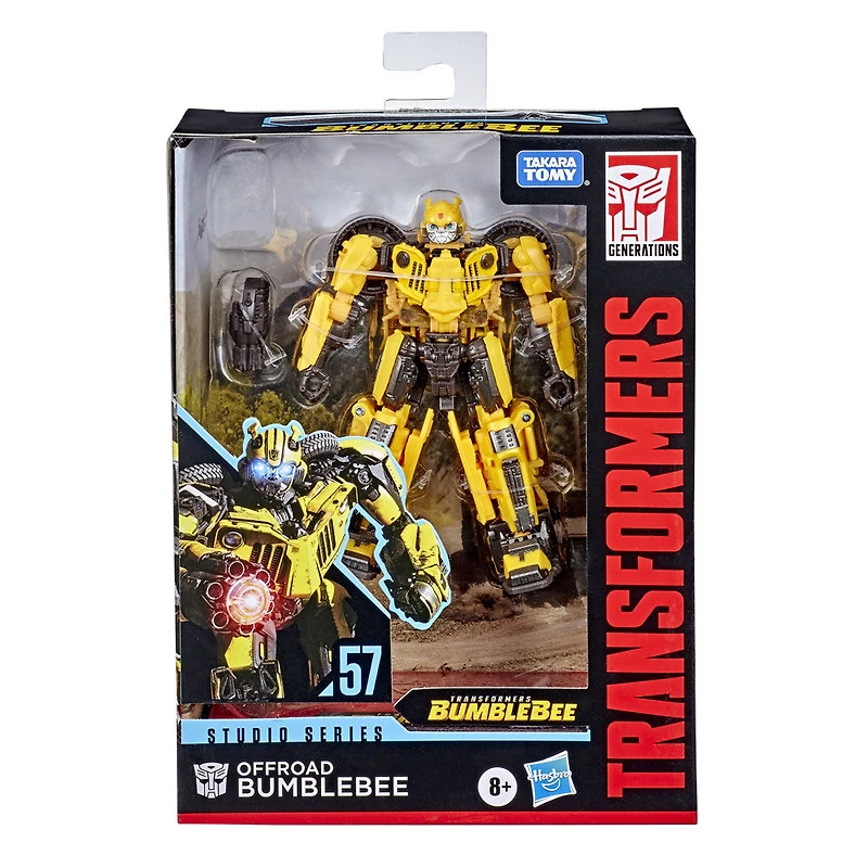 Transformers Studio Series 57, Offroad Bumblebee de 11 cm du film Bumblebee, classe Deluxe