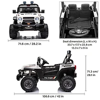 Voltz Toys Jeep avec télécommande