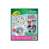 Colour and Sticker Pages, LOL Surprise