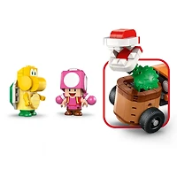 LEGO Super Mario : Mario Kart - Course-Poursuite avec Bonus Fleur Piranha, Jouet pour Garçons, Filles et tous les Amateurs 72044