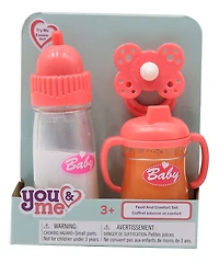 You & Me - Coffret biberon et confort - Orange - Notre exclusivité - Édition anglaise
