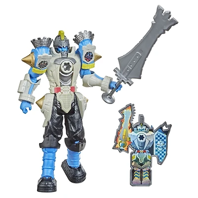 Power Rangers Dino Fury, figurine articulée du vilain Boomtower