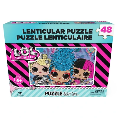 L.O.L. Surprise! Lenticular (3-D) Puzzle