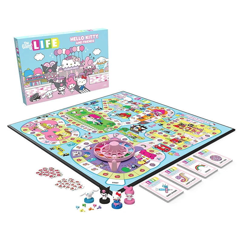 USAopoly LIFE: Hello Kitty and Friends - English Edition