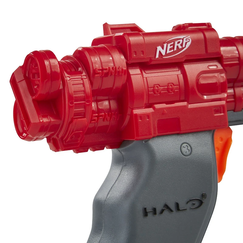 Nerf MicroShots Halo SPNKr, mini-blaster et 2 fléchettes Nerf