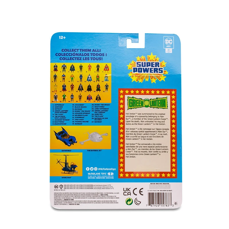 Figurine DC Super Powers 5" Vague 6 - Green Lantern Hal Jordan