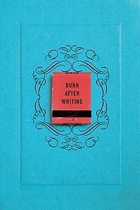 Burn After Writing - Édition anglaise