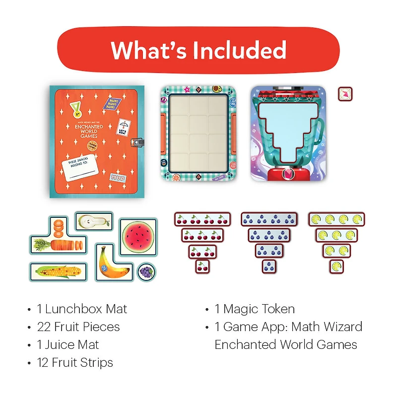 Osmo - Math Wizard et le Monde Enchanté Jeux - Niveau CP-CE1 - Multiplications - Jouet STIM (Une base Osmo est nécessaire pour jouer)