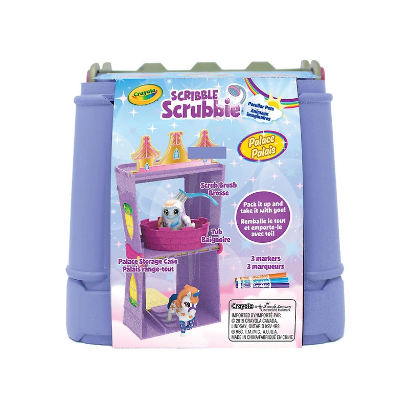 Crayola Scribble Scrubbie Peculiar Pets Palace Play Set