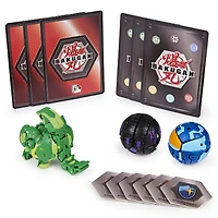 Bakugan, Starter Pack 3 personnages, Trunkanious, Créatures transformables à collectionner