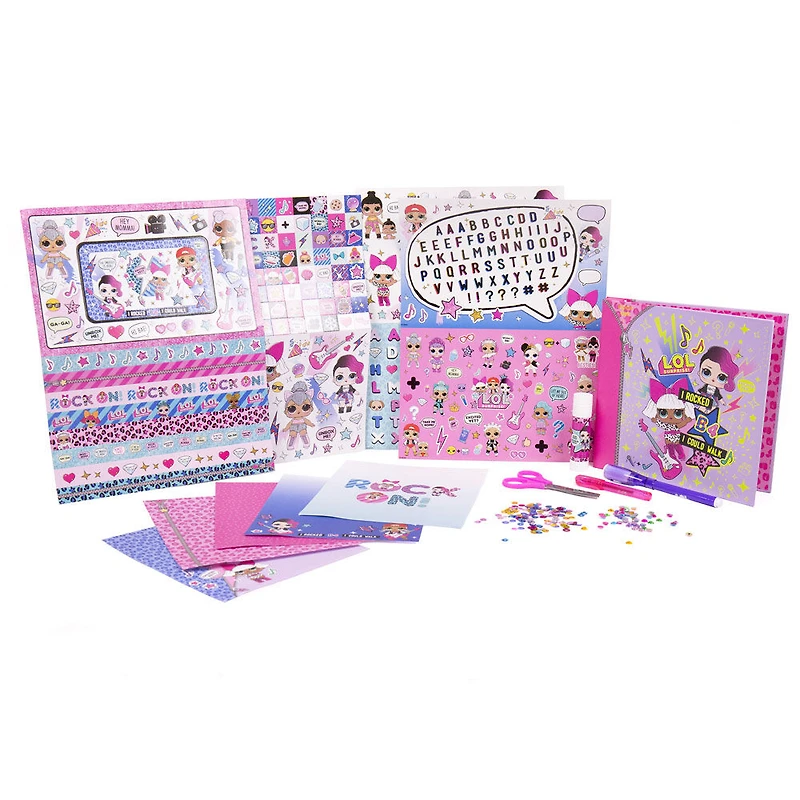 LOL Surprise! Glow-In-The-Dark Scrapbook