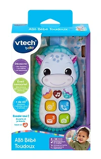 VTech Baby Hello, Hippo! Soft Phone - French Edition