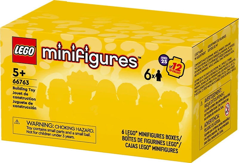 LEGO Minifigures Series 25 6 Pack Mystery Blind Box 66763