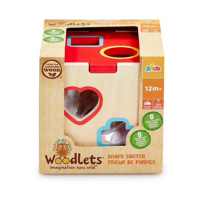 Woodlets - Trieur de formes - Notre exclusivité