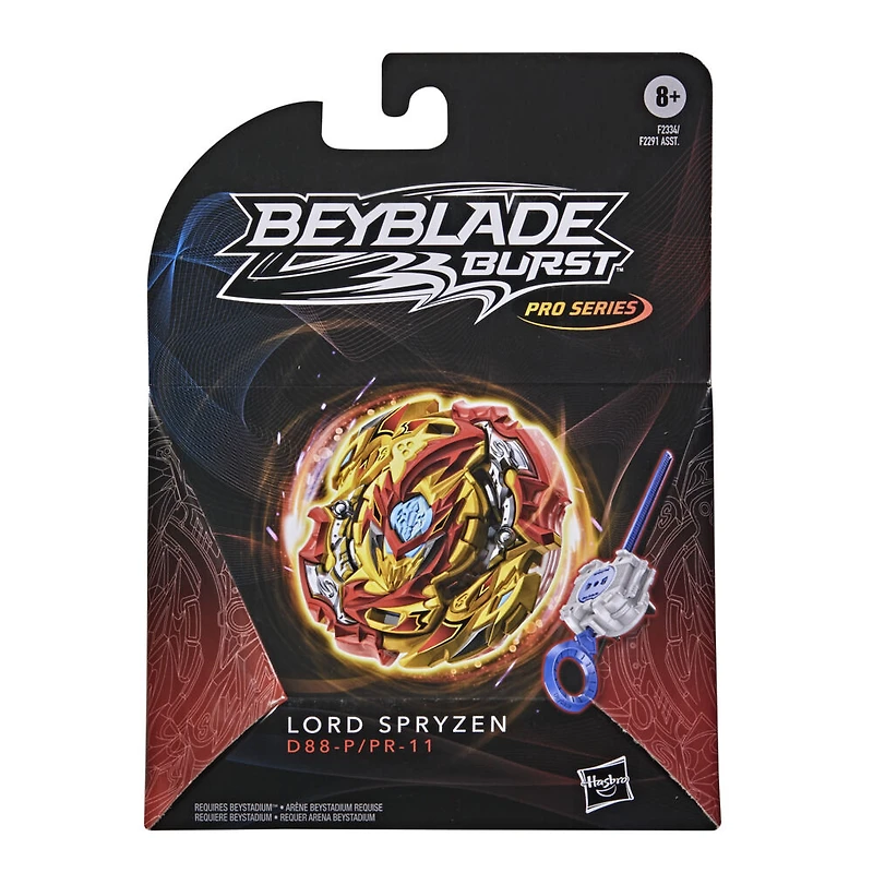 Beyblade Burst Pro Series Lord Spryzen Spinning Top Starter Pack