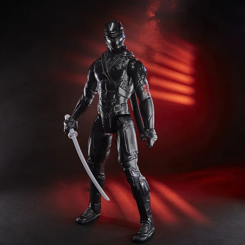 Snake Eyes: G.I. Joe Origins, figurine de collection Snake Eyes de 30 cm avec épée ninja