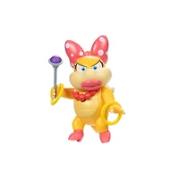 Figurine Super Mario de 4 pouces - Wendy Koopa avec baguette