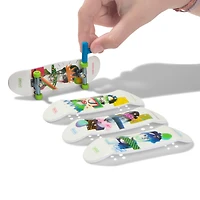 Tech Deck, Coffret de 4 fingerboards Ultra DLX, Skateboards Revive, Mini-skateboards personnalisables à collectionner