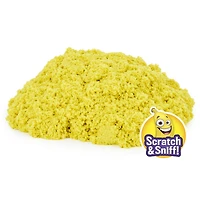 Kinetic Sand Scents, 227 g de sable Kinetic Sand jaune, Parfum qui donne la banane