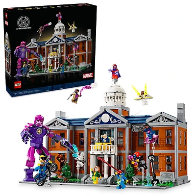 LEGO Marvel X-Men The X-Mansion Building Set - Marvel Collectibles DIY Craft Kit for Adults - 76294