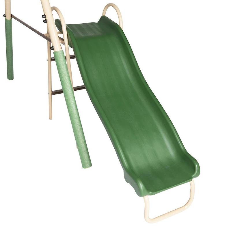 Action 4 Piece Metal Swing Set with Slide Green - R Exclusive