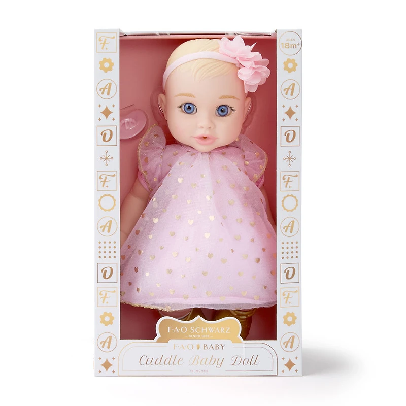F.A.O. Schwarz Cuddle Baby Doll 35cm - R Exclusive