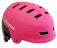 Casque de Vélo Razor - Pour Jeunes 8+ Rose/Noir